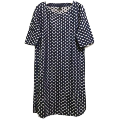 【原 价¥168】vintage  日本制古着malla日系波点厚棉连衣裙