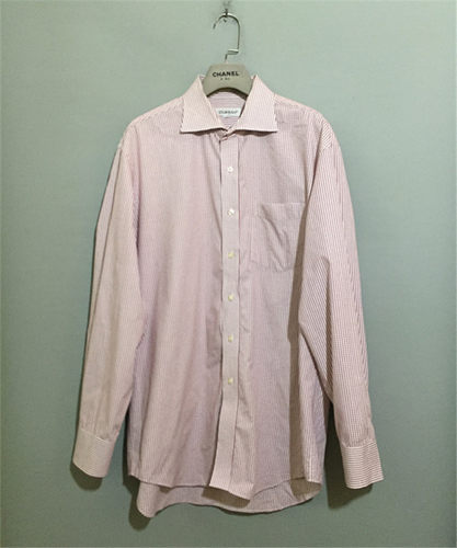 【原 价¥168】vintage  日本制古着D'URB@N八字领红色小格子衬衫