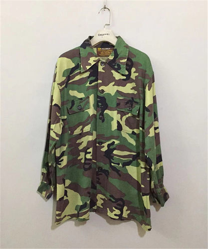 【原 价¥188】vintage  美国古着CALIBER迷彩双袋全棉衬衫