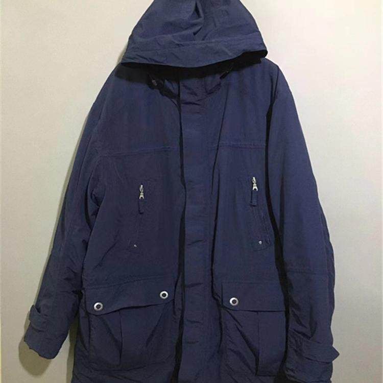 【上新价¥398】vintage 孟加拉国制 美国古着LANDS' END连帽棉衣