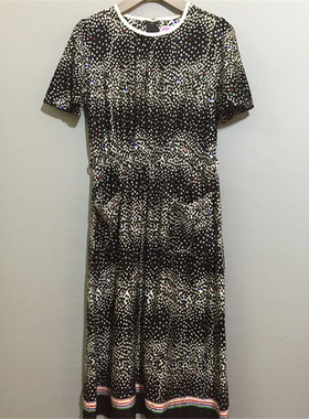 【原 价¥148】vintage  日本制古着JONA修身气质款喇叭袖连衣裙