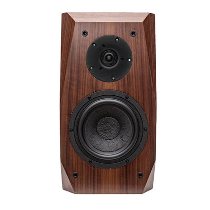 牛屎盆成品音箱6.5寸二分频书架箱皮亚力士高音实木贴皮无源音箱