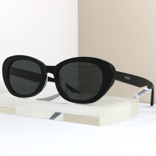 帕莎曾舜晞2024新品 墨镜男女椭圆猫眼小框太阳镜可配近视PS3041