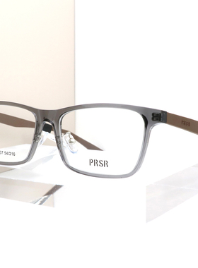 PRSR帕莎2025新款眼镜配度数长方形扁框近视镜架气质男女PB75037