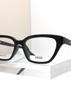 帕莎2025新品眼镜框男近视女素颜显瘦梯形框架配度数眼镜PB75027