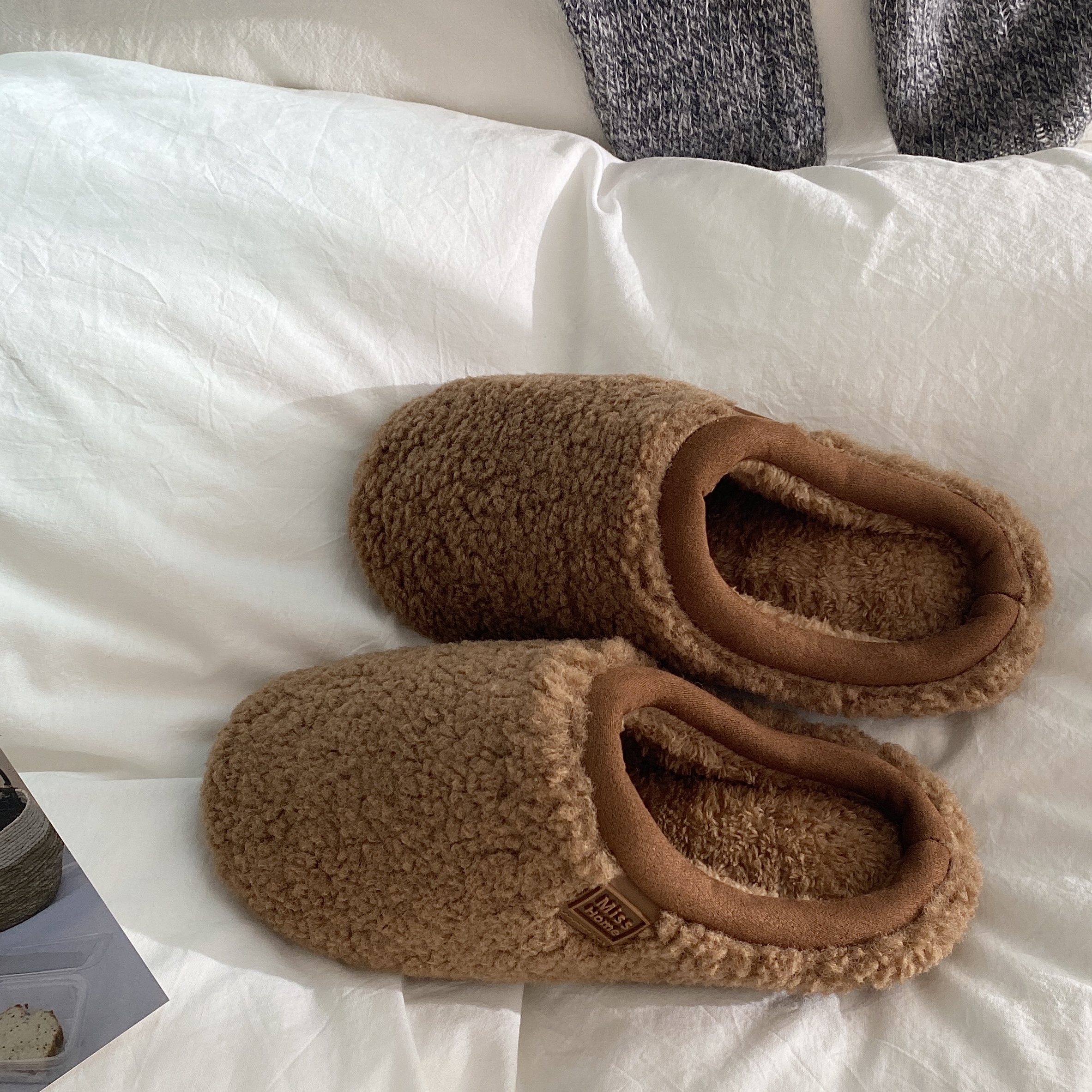 加厚绒温暖整冬品质软底冬棉拖鞋