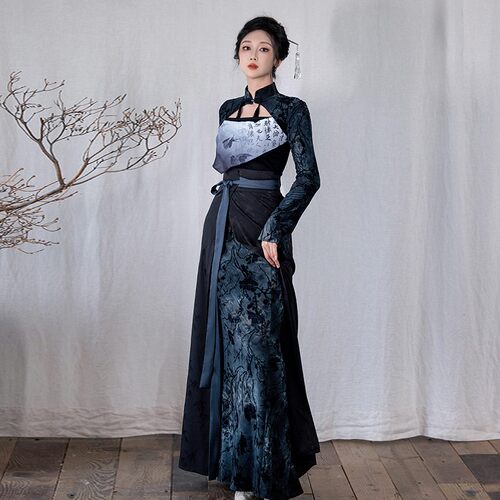 拟梦显瘦新中式国风汉服