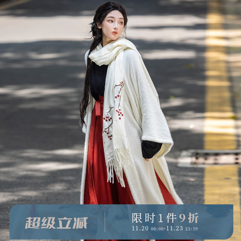 拟梦春秋冬日常汉服多色十破裙