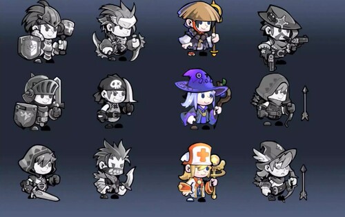 Unity3D 2D SD Characters For Season2 Pack V3 1.0