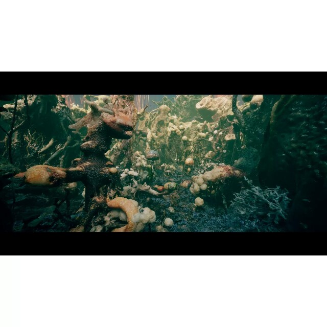 UE5.6外星恐怖异形生物生长环境模型Alien Growth Environment