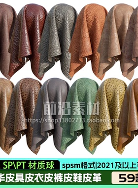 SP\PT SPSM智能材质 真皮皮具皮衣皮裤皮鞋皮革鳄鱼皮表带59款S35