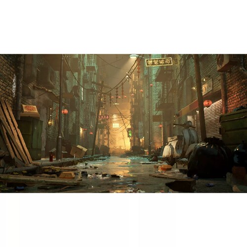 UE5.3Chinese Alley Environment中式唐人街城市后巷街道