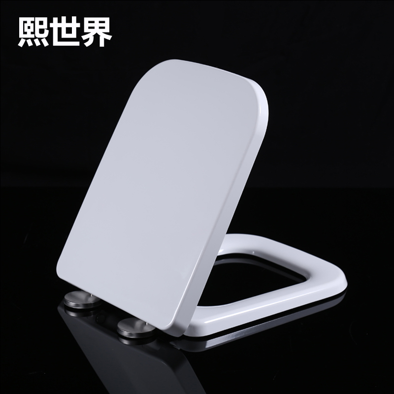 方形马桶盖通用大部分款式马桶