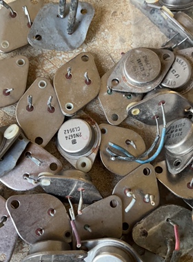 2N6674 金封铁帽电源三极管进口拆机测量好