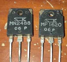 MP1620 MN2488 达林顿功放功率三极管 原字进口拆机 测好