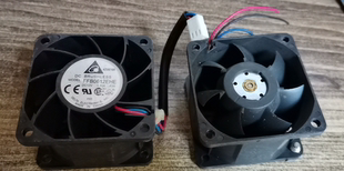 6038大风量散热双滚珠轴承 1.2A 拆机件 12V暴力风扇 FFB0612EHE