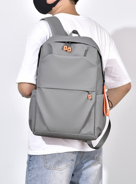 背包男女新款双肩包简约潮牌电脑包休闲大容量旅行包大学生书包