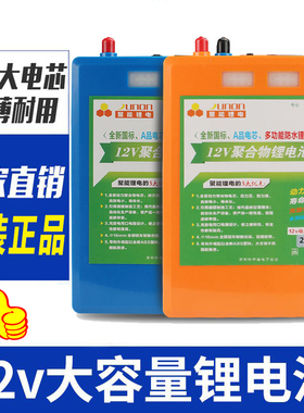 聚合物大容量锂电池12V60AH 80 100 160ah逆变器氙气灯户外电瓶