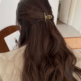 凯旋门前额小抓夹发饰侧边夹子头饰小号公主头发夹八字刘海边夹女