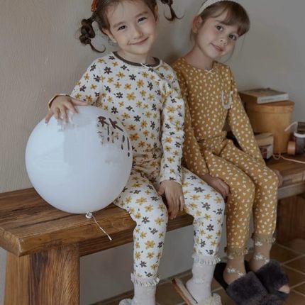 小H黑秋衣秋裤套装 家居套装 舒绒厚款套装 莱卡棉薄款