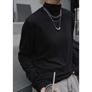 女春秋 打底衫 STILLYOU百搭基础BI入冬季 保暖绒感弹力高领纯色长袖