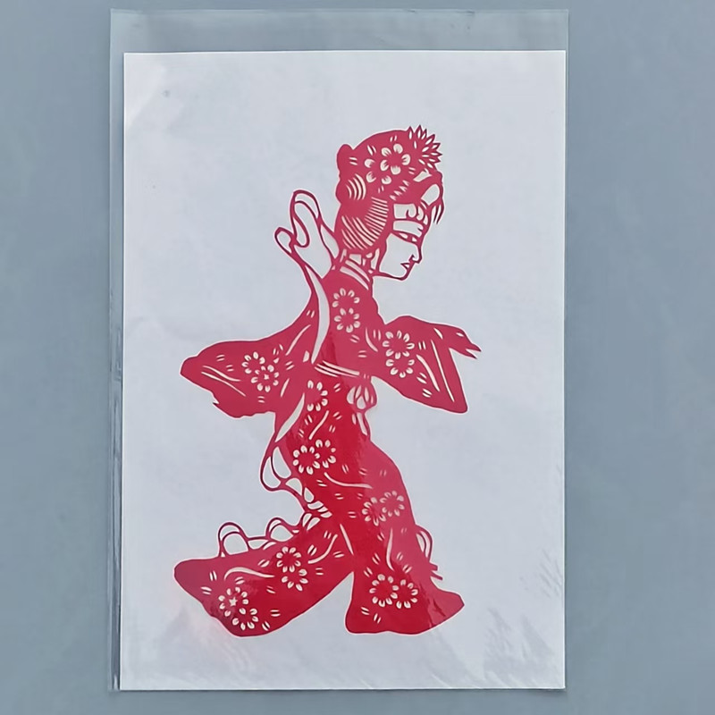 手工成品剪纸初学者交作业用