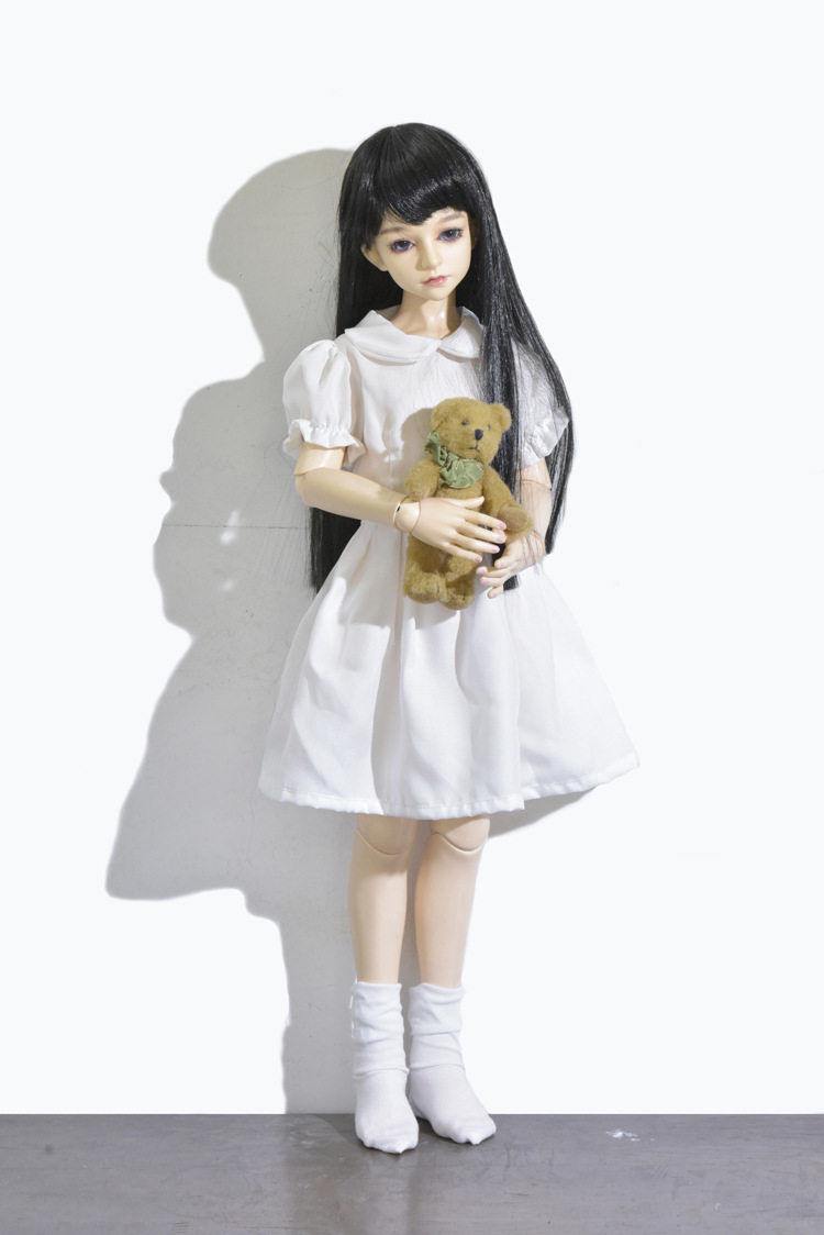 bjd sd娃娃346分衣服 配件连衣裙防染色棉质裙现货新款满68元包邮