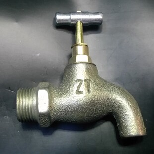 老式慢开铸铁水龙头 工程专用单冷水嘴 4分 6分水管开关