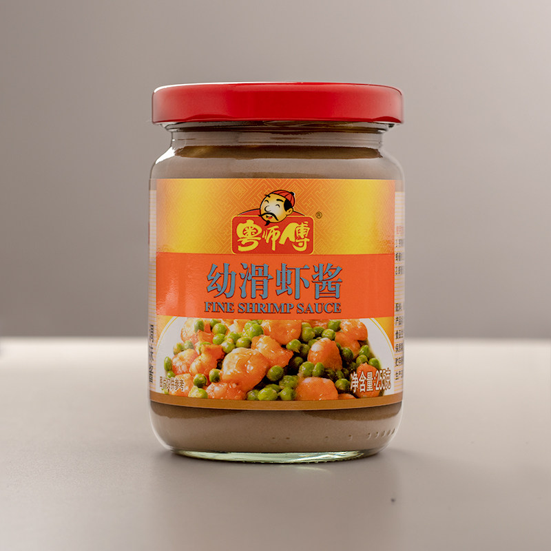 粤师傅幼滑虾酱银虾酱255g*2瓶装新鲜银虾调味酱芋艿头蘸酱