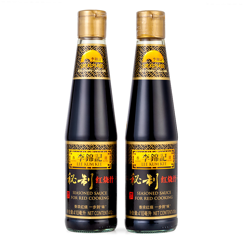 李锦记秘制红烧汁410ml装浓稠红烧肉酱汁糖醋排骨酱上色酱汁