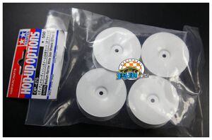 现货  1/10  房车 轮毂  白L色 4个 0度 #53475