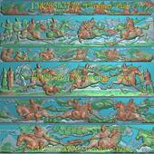 A精雕图扫描图古建图新款 三国带骑人物打仗赵子龙救主三英战吕布