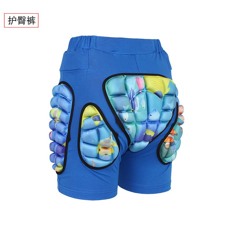 成人滑冰防摔裤子儿童轮滑护臀屁股垫溜冰护具单双板滑雪护膝护肘