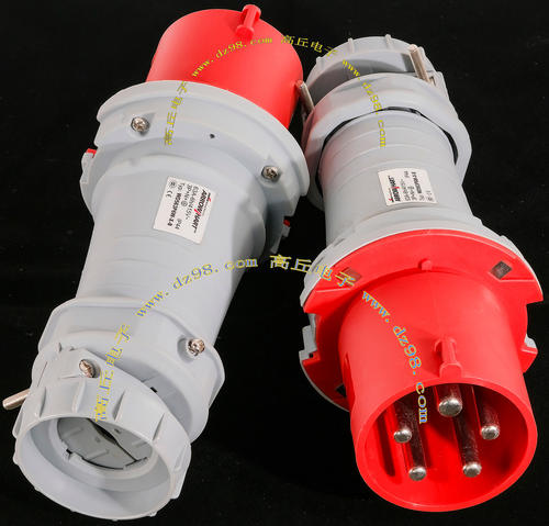COOPER WD563P6W-X-B 63A-6h/415V 3P+N+地 IP44 防水 5线 公插头