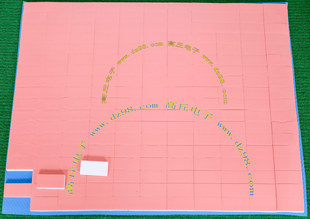 25.4x12.7x5毫米 柔软性 导热垫 柔性 传热垫 每张198片售价