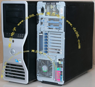 DELL戴尔 T7500 图形 工作站 XEON W5590 3.33G 单CPU DP口图形卡