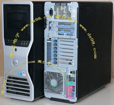 DELL戴尔 T7500 图形 工作站 XEON W5590 3.33G 单CPU DP口图形卡