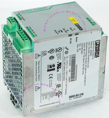 PHOENIX 菲尼克斯QUINT-PS/1AC/48DC/10 48V 10A 导轨 开关电源