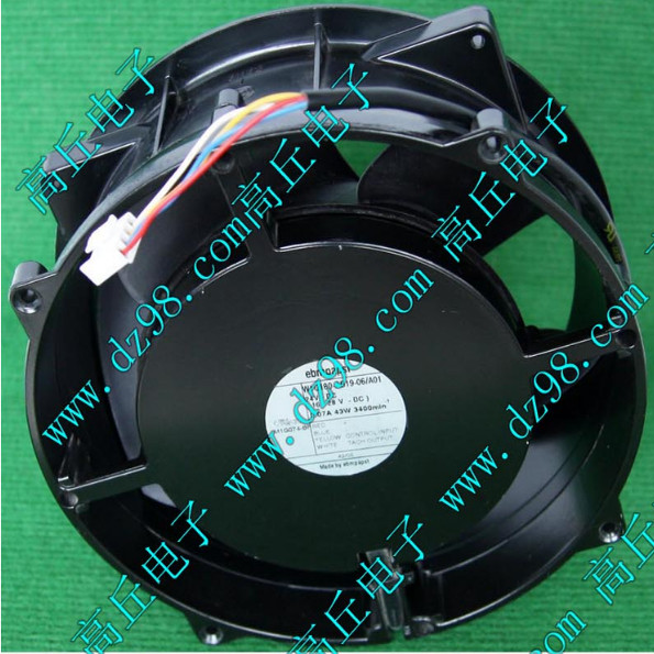 EBM PAPST W1G180-AB19-06 24V 2A滚珠轴承 大风量 可调速风扇