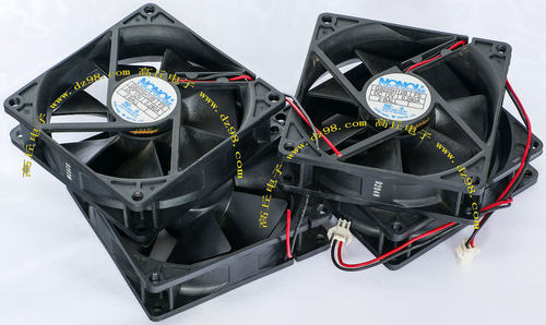 NONOL G9225H12B 12V 0.28A 滚珠 轴承 风扇 原装拆机