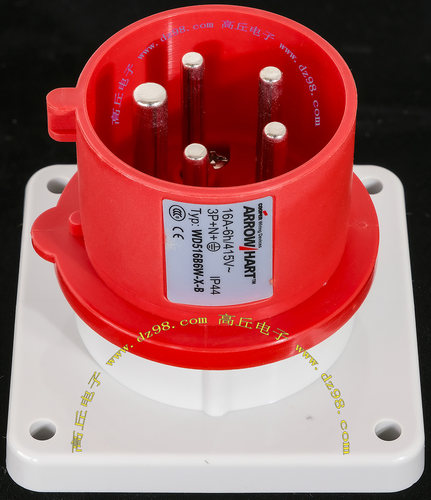 COOPER WD516B6W-X-B 16A-6h/415V 3P+N+地 IP44防水 5线 252 253
