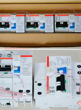 ABB原装GS261NA-C32/0.500+TS工业漏电保护器 剩余电流动作断路器