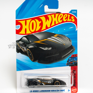 LAMBORGHINI 风火轮 91号 WORKS 兰博基尼 黑 COUPE HURACAN