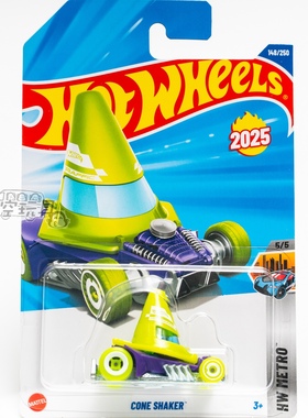 148号 CONE SHAKER 路障车 绿紫色 风火轮合金小跑车