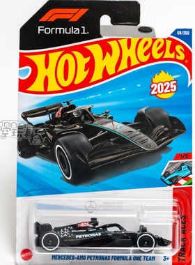 59号 MERCEDES-AMG PETRONAS FORMULA ONE TEAM 梅奔F1黑色风火轮