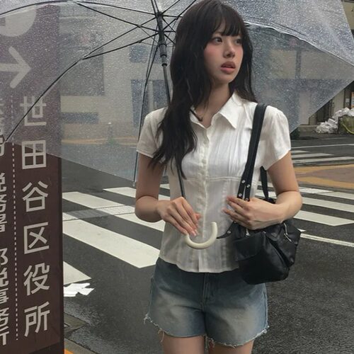 百搭衬衫时尚2026年夏季新款