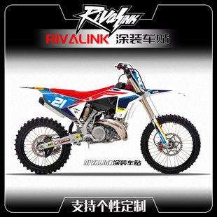 定制摩托贴花适用于21-24FANTIC 125 250 XE XX 越野机车贴膜版画
