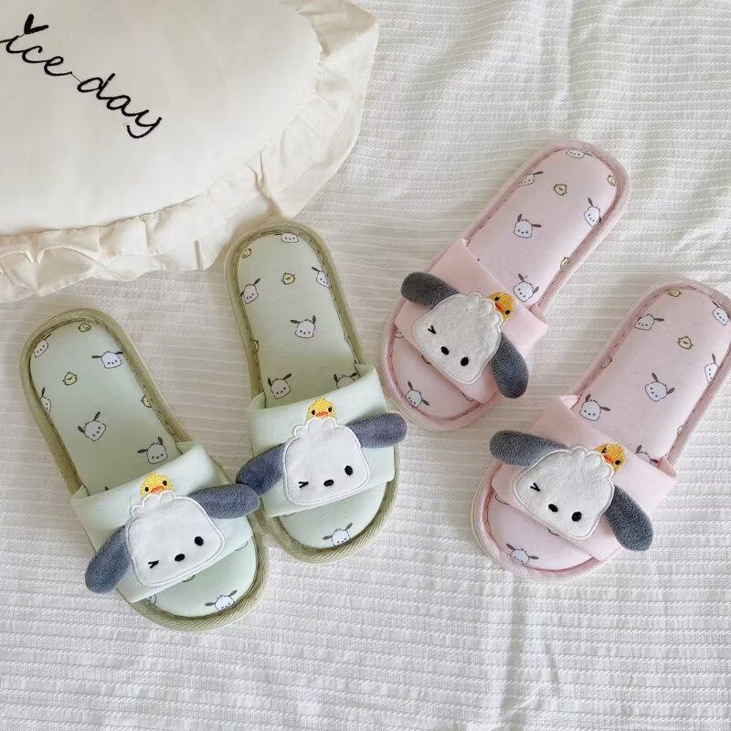 春夏季可爱卡通露趾拖居家平底防滑地板拖少女心宿舍鱼嘴拖凉拖鞋,居家布艺,居家凉拖/凉鞋,淘宝优惠券,粉丝福利购,淘宝优惠卷