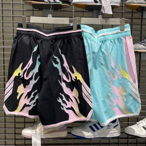 阿迪达斯短裤男夏季运动休闲裤