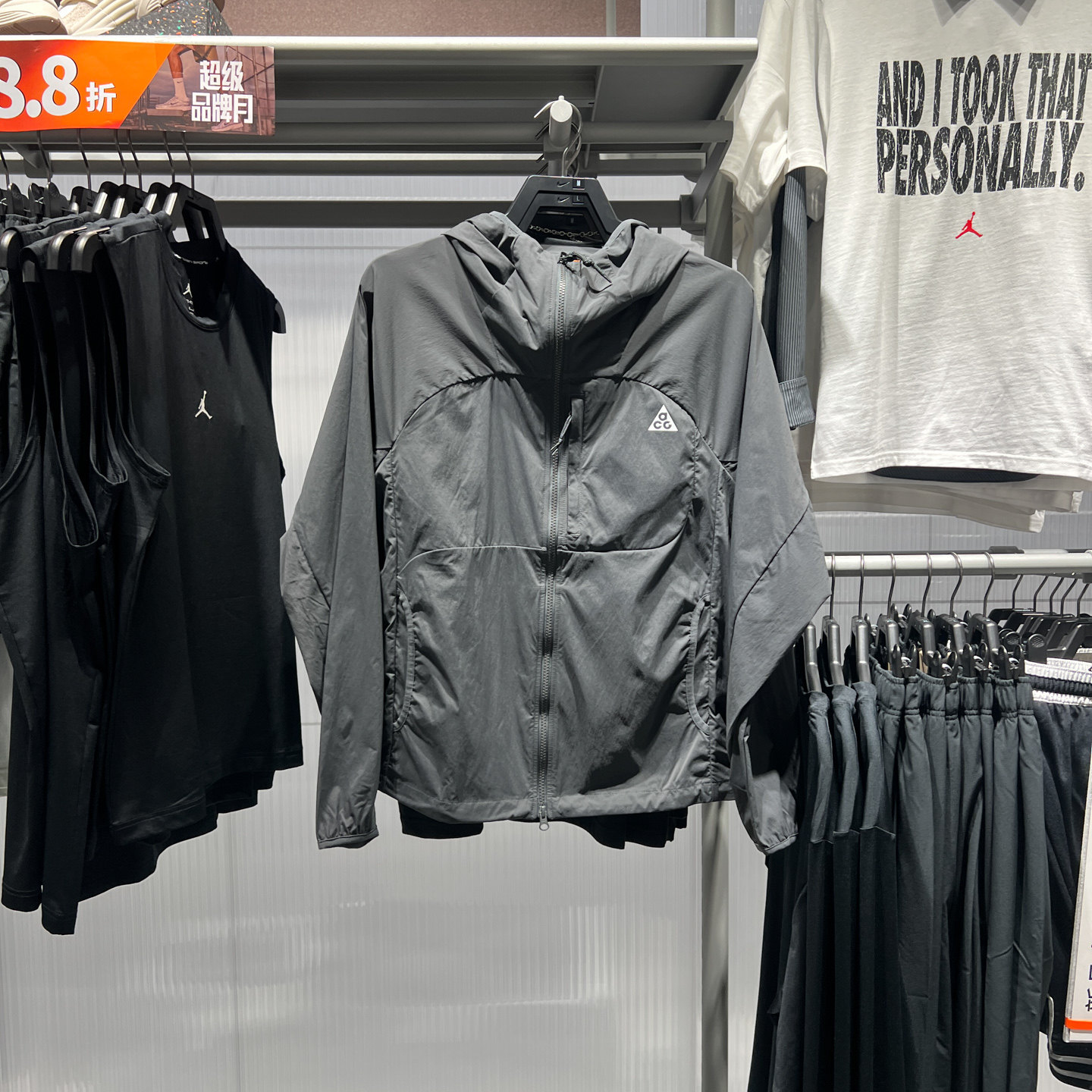 NIKE耐克男装2026夏季新款ACG时尚运动防风衣夹克外套 IF0960-010